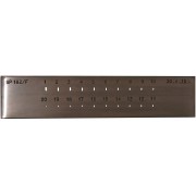 Steel draw plate, rectangle 42 %, SP 182