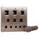 Bezel blocks and punches, rounded rectangular, 6x4-16x14 mm