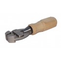 Hollow hand vice, 140 mm