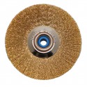 Slimline brass brush Ø 51 mm, 1 pcs