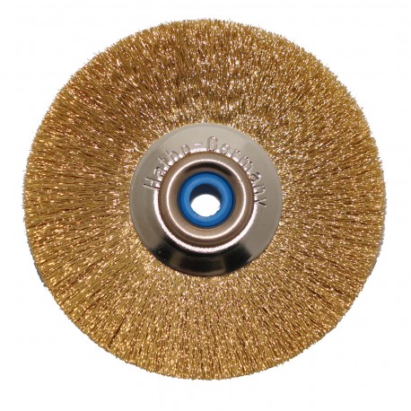 Slimline brass brush Ø 51 mm, 1 pcs