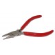 Round nose hollow pliers 130 mm