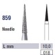 Fine diamond tool, needle no. 8859, 1 pcs.