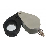 Eye loupe with lights