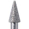 Diamond tool, round end taper no. 852, 1 pcs