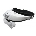 GROBET USA® LED Illuminating Headband Magnifier