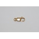 Lobster clasp, 14 k gold