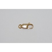 Lobster clasp, 14 k gold