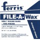 Ferris Wax, File-A-Wax, Round Bar, Green