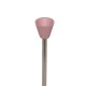 Silicone polishers 9x8,5 mm with shaft