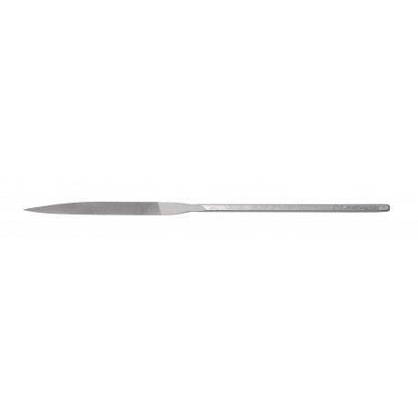 Vallorbe knife pointed escapement file, 55 mm