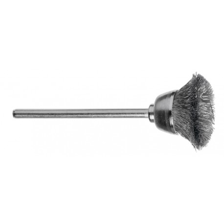 Miniature stainless steel brush cup shaped no. 182, 1 pcs