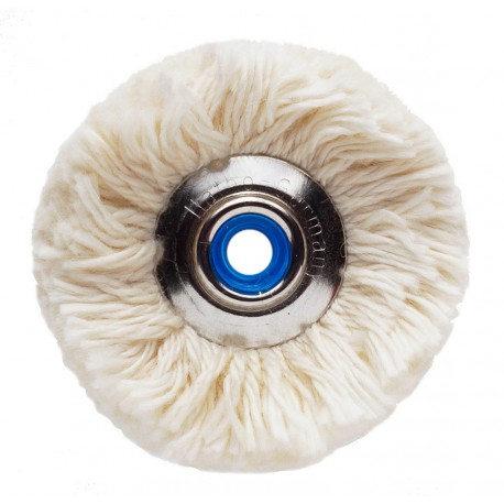 Coarse cotton thread slimline brush, Ø 48 mm