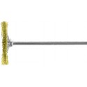 Miniature brass brush Ø 19 mm, 1 pcs