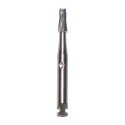 Short tungsten carbide bur, tapered, 1 pcs