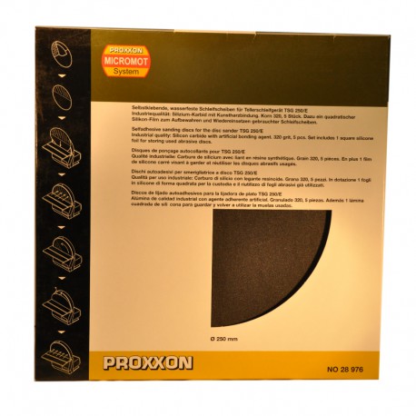 Adhesive silicon carbide disc