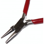 Round nose hollow pliers 130 mm