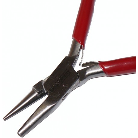 Round nose hollow pliers 130 mm