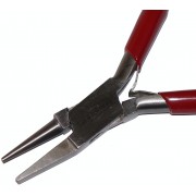 Round & flat-nose plier 130 mm