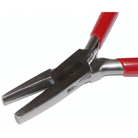 Half round hollow pliers 130 mm