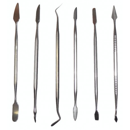 Wax tool set, 6 pcs.