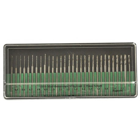 Augusta twist drill HSS assortment, 30 pcs