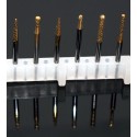 TiN coated carbide blade set