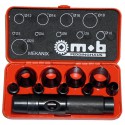 Punches gasket cutters set Ø 3 to 20 mm