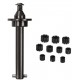 GRS 004-878 Vertical I.D. Ring Holder ja 004-705 mandrelisarja sormusten kiinnitykseen