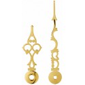 Gold-Coloured Decorative Clock Hands