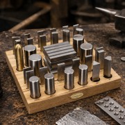 Anvil and punch set