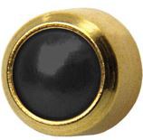 Onyx, gold plated